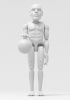 foto: Lebron James, modèle 3D de la marionnette entière + manette (100cm, yeux et bouche mobiles)
