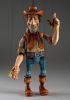 foto: Cowboy - Superbe marionnette en bois sculptée à la main par Jakub Fiala