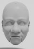 foto: Clarabelle klaun, 3D model hlavy