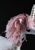 foto: Růžový jednorožec - měkká loutka Pepino