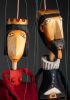 foto: Jeune roi - marionnette en bois sculptée à la main