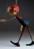 foto: Sprite ludique - marionnette en bois sculptée à la main