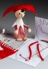 foto: DIY kit - Little Jester wooden puppet 100 pc