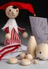 foto: DIY kit - Little Jester Wooden Puppet 25 pc