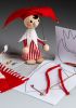 foto: DIY kit - Little Jester Wooden Puppet 25 pc
