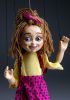 foto: Schulmädchen - Schöne handgefertigte Marionette