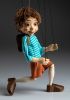 foto: Écolier - Belle marionnette faite à la main