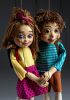 foto: Schuljunge - schöne handgefertigte Marionette