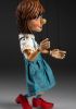 foto: Litttle girl - Pinocchio marionette