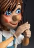 foto: Petite fille - Marionnette Pinocchio