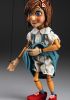 foto: Kleines Mädchen - Pinocchio-Marionette