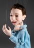 foto: Loutka chlapce - marioneta 60cm, pohyblivá čelist a mrkací oči
