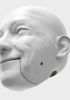 foto: 3D Model hlavy muže pro 3D tisk