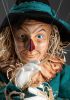 foto: Vogelscheuche – Maßgeschneiderte Marionette aus dem Film „Der Zauberer von Oz“.