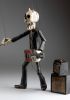 foto: Rockstar - Handgeschnitzte Marionette aus Holz