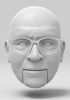 foto: 3D model hlavy profesora