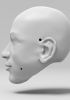 foto: 3D Model hlavy Michaela Jordana pro 3D tisk
