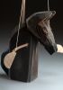 foto: Wolf - Wooden Hand-carved Standing Puppet