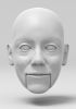 foto: 3D Model hlavy Joan Mitchell