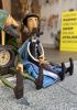 foto: The Clock Man - Wooden Hand-carved Marionette