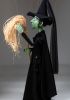 foto: Grüne böse Hexe – Marionette aus dem Film Der Zauberer von Oz