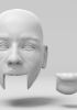 foto: 3D-Modell von Bob Marley Kopf für 3D-Druck