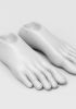 foto: 3D Model bosých nohou (pro 3D tisk)
