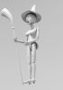 foto: witch, puppet for 3D printing