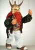 foto: Viking, the marionette puppet of strong ancient man