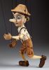 foto: Úžasná loutka Pinocchio retro stylu