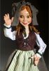 foto: Dorotka - schöne Marionette traditionelles Dorfmädchen