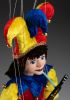 foto: Jester With Lute - handmade Czech Marionette Puppet