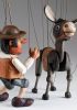 foto: Sancho Panza and his Dapple Donkey Czech Marionette