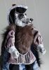 foto: Fairy tale wolf puppet