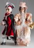 foto: Baroque couple - wonderful puppets in beautiful costumes
