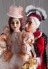 foto: Couple baroque - merveilleuses marionnettes dans de beaux costumes