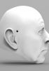 foto: 3D Model hlavy staršího solidního pána pro 3D tisk