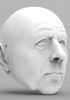 foto: 3D Model of an older gentleman head for 3D printing