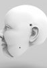 foto: 3D Model hlavy tlustého muže/ženy  pro 3D tisk 135 mm