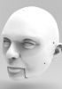 foto: Ruhiger Mann 3D Kopfmodel für den 3D-Druck