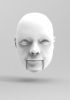 foto: 3D Model hlavy muže ve středním věku pro 3D tisk