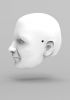 foto: ältere Frau 3D Kopfmodel für den 3D-Druck