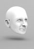 foto: 3D Model of an elderly lady's head for 3D print