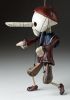 foto: Superstar Pinocchio jako kostlivec – dřevěná loutka s originálním vzhledem