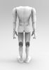 foto: athletische Figur Mann 3D Körpermodell für den 3D-Druck für ca. 60 cm große Marionette