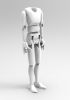 foto: 3D Model těla s pohyblivým trupem pro 3D tisk