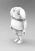 foto: Übergewichtige Frau 3D Körpermodell für den 3D-Druck
