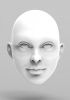 foto: 3D Model hlavy dívky pro 3D tisk