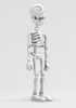 foto: Skeleton marionette in 3D model