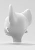 foto: 3D Modèle de tête d'un renard pour l'impression 3D